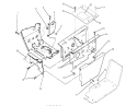 Page V Diagram and Parts List for 73501 59000412-59002868 - 1995 Toro Lawn Tractor