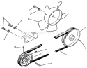 Page M Diagram and Parts List for 73501 69000001-69999999 - 1996 Toro Lawn Tractor