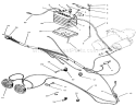 Page B Diagram and Parts List for 73501 69000001-69999999 - 1996 Toro Lawn Tractor