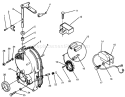 Page U Diagram and Parts List for 73501 69000001-69999999 - 1996 Toro Lawn Tractor