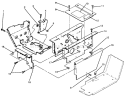 Page X Diagram and Parts List for 73501 69000001-69999999 - 1996 Toro Lawn Tractor