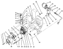 Page AA Diagram and Parts List for 73501 69000001-69999999 - 1996 Toro Lawn Tractor