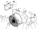 Page D Diagram and Parts List for 73501 69000001-69999999 - 1996 Toro Lawn Tractor