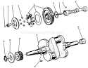 Page F Diagram and Parts List for 73501 69000001-69999999 - 1996 Toro Lawn Tractor
