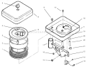 Page B Diagram and Parts List for 73502 7900001-7999999 - 1997 Toro Lawn Tractor