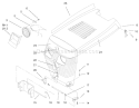 Page U Diagram and Parts List for 73502 7900001-7999999 - 1997 Toro Lawn Tractor