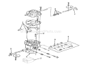 Page E Diagram and Parts List for 73520 39000001-39999999 - 1993 Toro Lawn Tractor