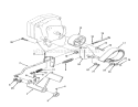 Page H Diagram and Parts List for 73520 39000001-39999999 - 1993 Toro Lawn Tractor
