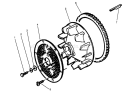 Page E Diagram and Parts List for 73520 4900001-4999999 - 1994 Toro Lawn Tractor