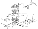 Page H Diagram and Parts List for 73520 4900001-4999999 - 1994 Toro Lawn Tractor