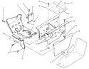 Page V Diagram and Parts List for 73520 5900001-5900177 - 1995 Toro Lawn Tractor