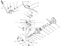 Page AD Diagram and Parts List for 73520 5900001-5900177 - 1995 Toro Lawn Tractor