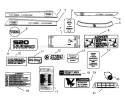 Page L Diagram and Parts List for 73520 5900178-5999999 - 1995 Toro Lawn Tractor