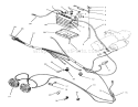 Page B Diagram and Parts List for 73520 5900178-5999999 - 1995 Toro Lawn Tractor