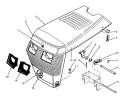 Page X Diagram and Parts List for 73520 5900178-5999999 - 1995 Toro Lawn Tractor