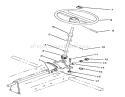 Page AK Diagram and Parts List for 73520 5900178-5999999 - 1995 Toro Lawn Tractor