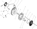 Page Q Diagram and Parts List for 73541 8900001-8999999 - 1998 Toro Lawn Tractor