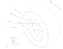 Part Location Diagram of 94-2194 Toro Assembly - Wheel & Tire