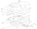 Part Location Diagram of 95-4192 Toro Unleaded Gas Cap Asm