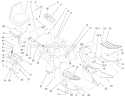 Part Location Diagram of 94-2089-01 Toro Footrest-Rh