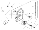 Group 3-Oil Pan/Lubrication Assembly Diagram and Parts List for 73542 230000001-230999999 - 2003 Toro Lawn Tractor