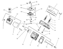 Group 4-Head/Valve/Breather Assembly Diagram and Parts List for 73542 230000001-230999999 - 2003 Toro Lawn Tractor