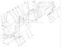 Hydro Lift Lower Assembly Diagram and Parts List for 73542 230000001-230999999 - 2003 Toro Lawn Tractor