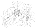 Hydro Transaxle Assembly Diagram and Parts List for 73542 230000001-230999999 - 2003 Toro Lawn Tractor