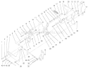Smart Turn Rear Assembly Diagram and Parts List for 73545 8900001-8999999 - 1998 Toro Lawn Tractor
