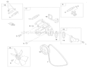 Page O Diagram and Parts List for 73552 9900001-9999999 - 1999 Toro Lawn Tractor