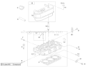 Part Location Diagram of 99-9611 Toro Head-Cylinder