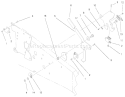 Upper Parking Brake Assembly Diagram and Parts List for 73560 8900001-8999999 - 1998 Toro Lawn Tractor