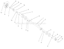 Drive Shaft Assembly Diagram and Parts List for 73561SEI 200000001-200999999 - 2000 Toro Lawn Tractor