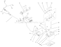 Electrical Assembly Diagram and Parts List for 73561SEI 200000001-200999999 - 2000 Toro Lawn Tractor