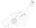 Dash Assembly Diagram and Parts List for 73561SEI 200000001-200999999 - 2000 Toro Lawn Tractor