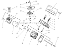 Group 4-Head / Valve / Breather Diagram and Parts List for 73561 200000201-200999999 - 2000 Toro Lawn Tractor