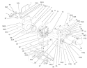 Air Cooled Engine Assembly Diagram and Parts List for 73561 200000201-200999999 - 2000 Toro Lawn Tractor