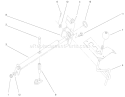 Hi-Lo Shift Assembly Diagram and Parts List for 73561 200000201-200999999 - 2000 Toro Lawn Tractor