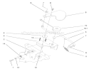 Cruise Control Assembly Diagram and Parts List for 73561 200000201-200999999 - 2000 Toro Lawn Tractor