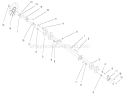 Drive Shaft Assembly Diagram and Parts List for 73561 200000201-200999999 - 2000 Toro Lawn Tractor