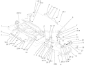 Bumper & Hood Support Diagram and Parts List for 73561 220000001-220999999 - 2002 Toro Lawn Tractor