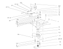 Power Steering Lower Assembly Diagram and Parts List for 73561 220000001-220999999 - 2002 Toro Lawn Tractor