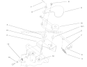 Cruise Control Assembly Diagram and Parts List for 73561 220000001-220999999 - 2002 Toro Lawn Tractor