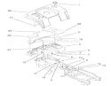 Fender & Fuel System Assembly Diagram and Parts List for 73561 220000001-220999999 - 2002 Toro Lawn Tractor