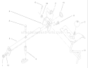 Hi-Lo Shift Assembly Diagram and Parts List for 73561 240000001-240999999 - 2004 Toro Lawn Tractor