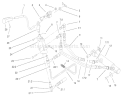 Hydro Lift Upper Assembly Diagram and Parts List for 73561 240000001-240999999 - 2004 Toro Lawn Tractor