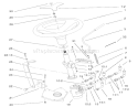 Power Steering & Tilt Assembly Diagram and Parts List for 73561 240000001-240999999 - 2004 Toro Lawn Tractor