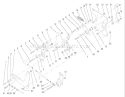 Smart Turn Rear Assembly Diagram and Parts List for 73561 240000001-240999999 - 2004 Toro Lawn Tractor