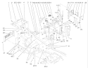 Steering Tower and Fuel Tank Diagram and Parts List for 73561 240000001-240999999 - 2004 Toro Lawn Tractor