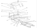 Fender and Fuel System Assembly Diagram and Parts List for 73542 230000001-230999999 - 2003 Toro Lawn Tractor
